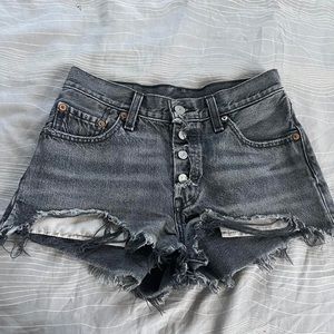 Levis denim shorts